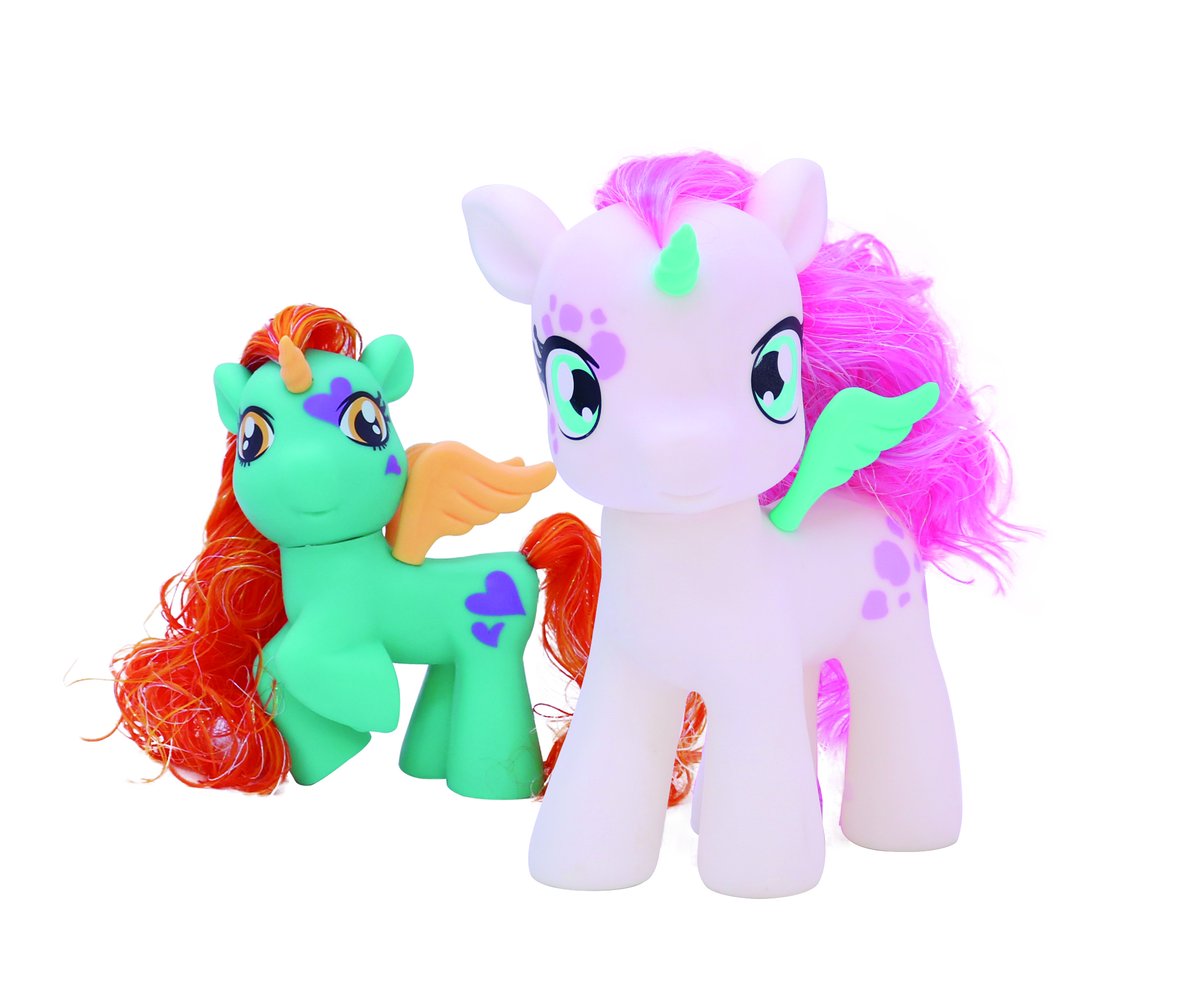 Cutie Friends Unicornio Magico Set Con Dos Figuras