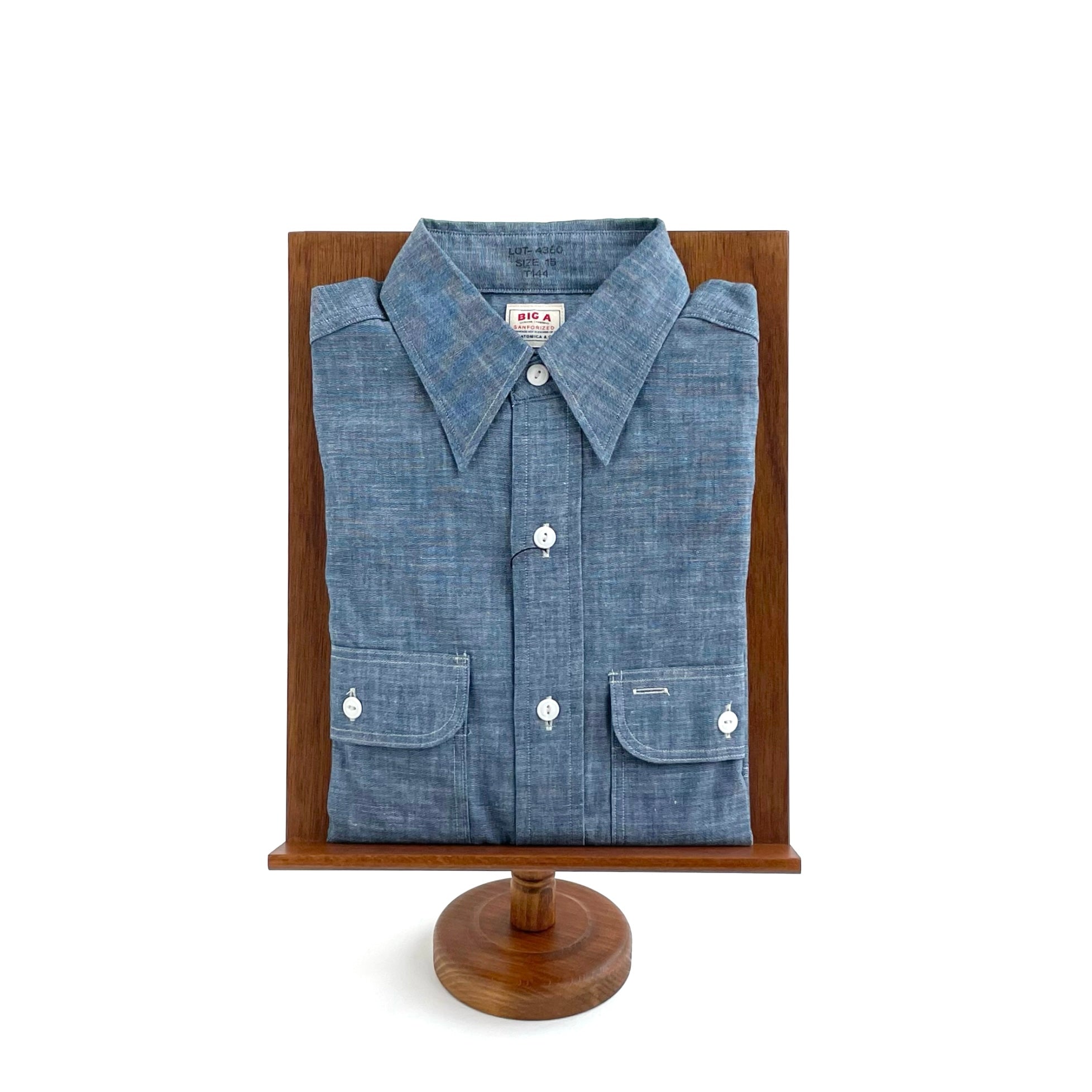 BIG YANK anatomica work shirt 1935 / BLUE – ANATOMICA KOBE ONLINE 