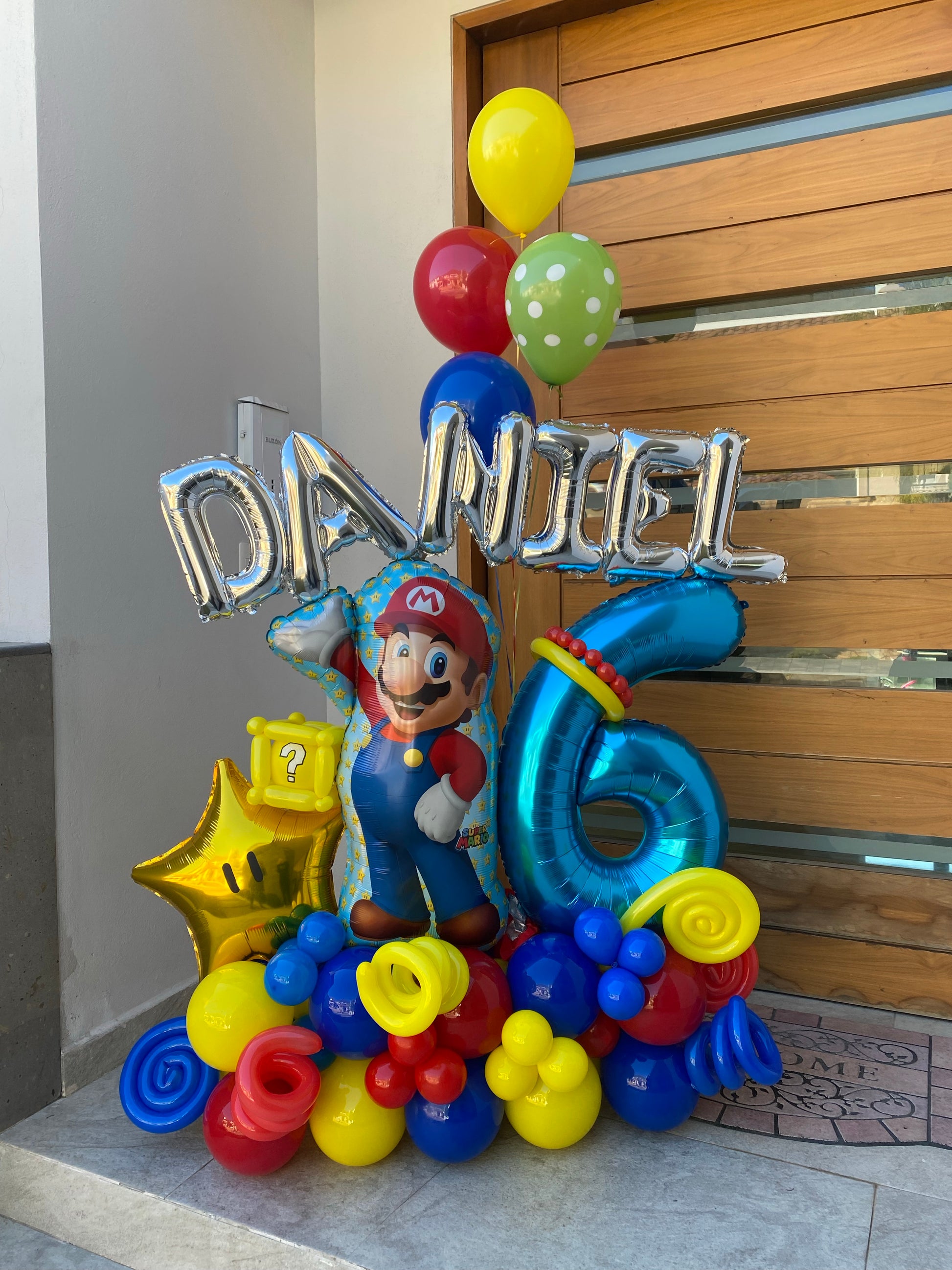 adecuado Debe Año nuevo Bouquet horizontal Mario Bros – Sandia Balloon
