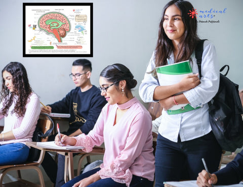 medical arts neurology poster