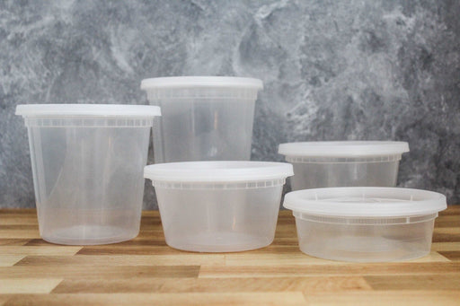 16oz Plastic Soup Container (240pcs)