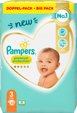 Load image into Gallery viewer, Pampers Premium Protection diapers, size 3 midi, 6-10kg, double pack, 70 pcs
