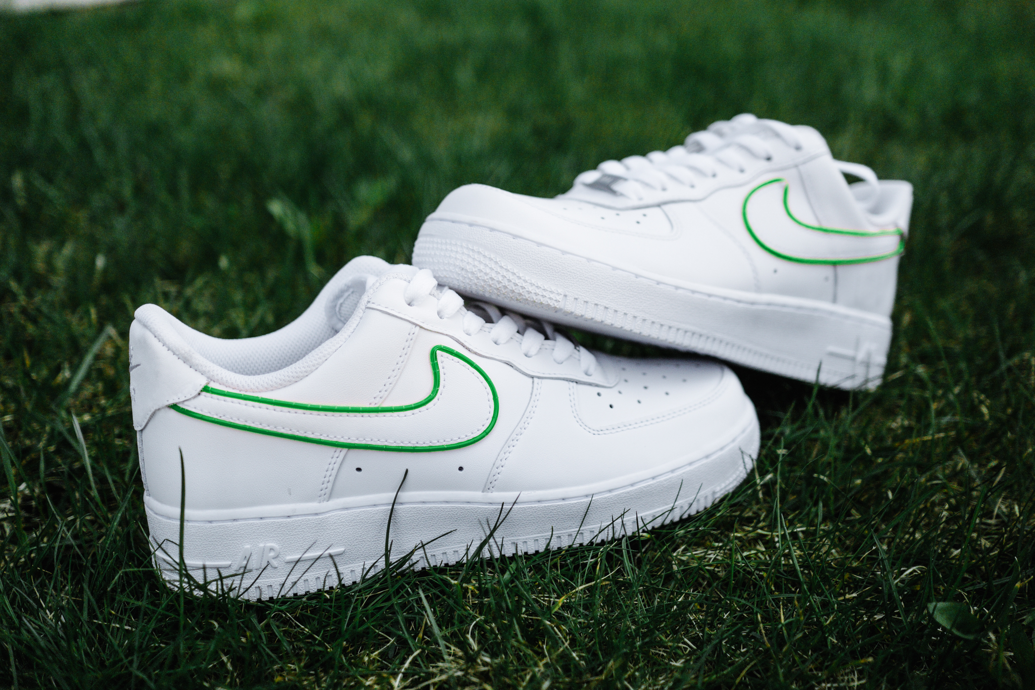 nike air force pale green