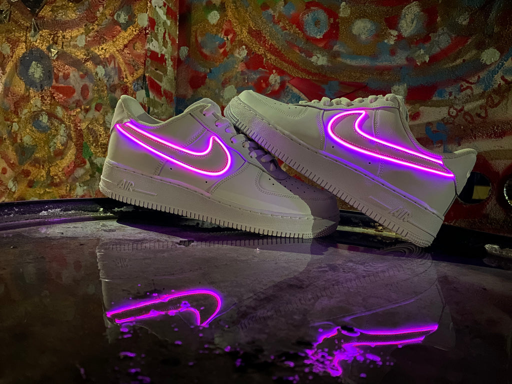 Light Up Nike Shoes Neon Lights, one 