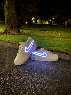 Verkeerd Onderverdelen in plaats daarvan Light Up Nike Air Force 1's '07 WHITE Womens – LightUpNike