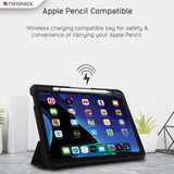 Neopack Defender Case for with Apple Pencil Holder for iPad Air 10.9-inch & Pro 11-inch 2nd Gen - Black