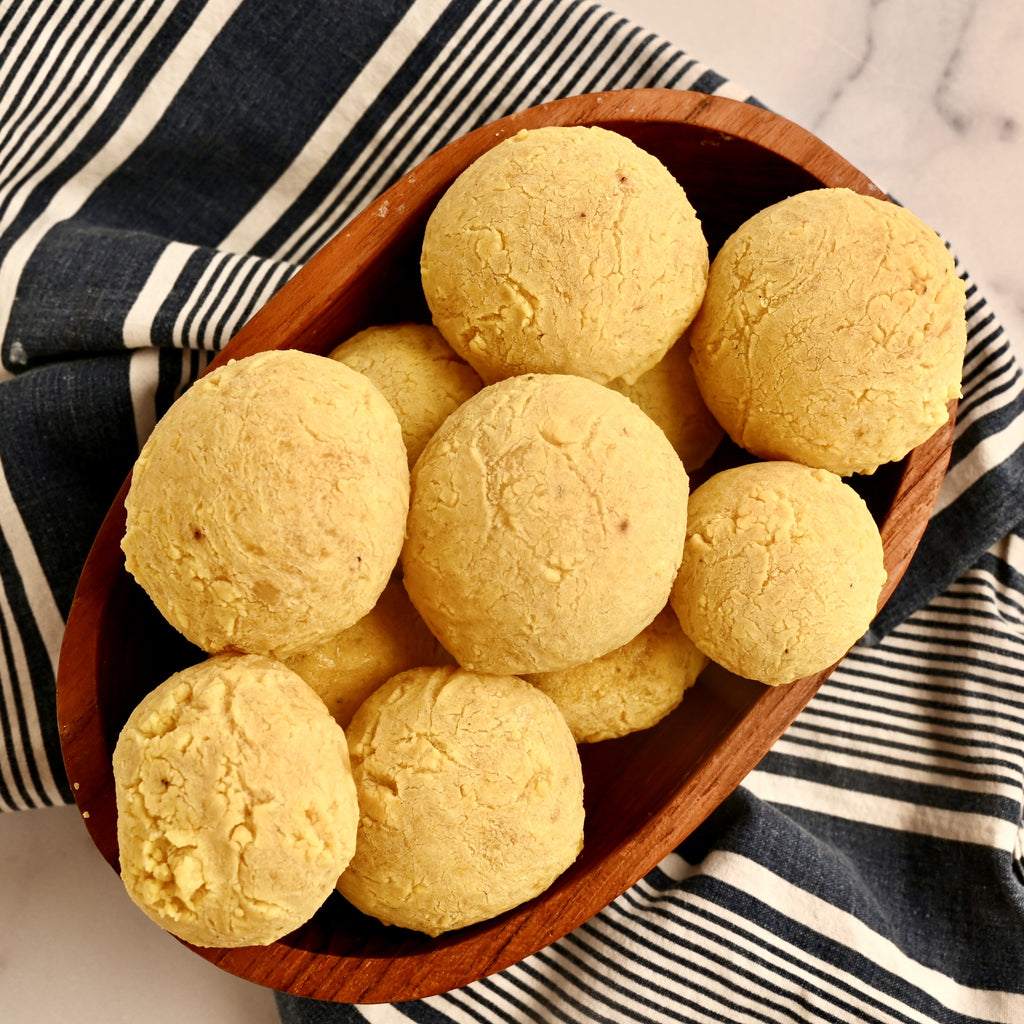 A close up of homemade dinner rolls