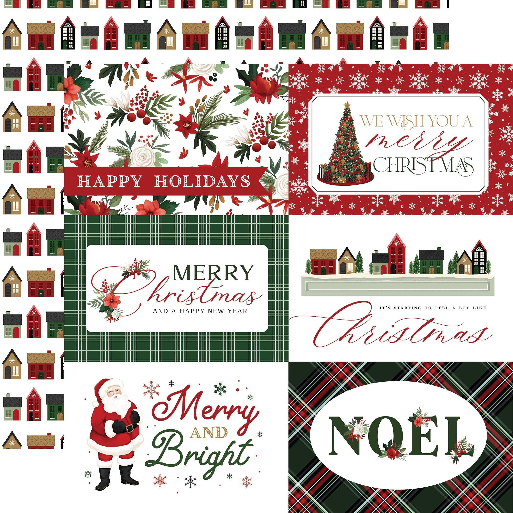 Merry Christmas Scrapbook Paper for Scrapbooking and Card Making – ViVi  Stationery