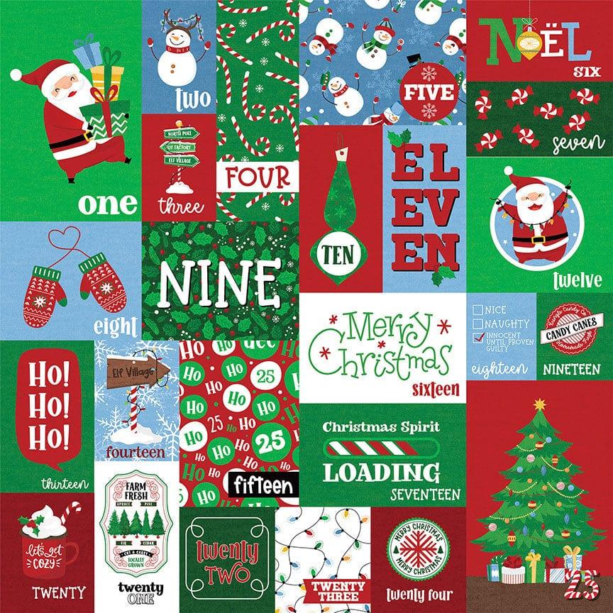 Photoplay Santa Please Stop Here 12x12 Stickers: Elements (PSPS4218)