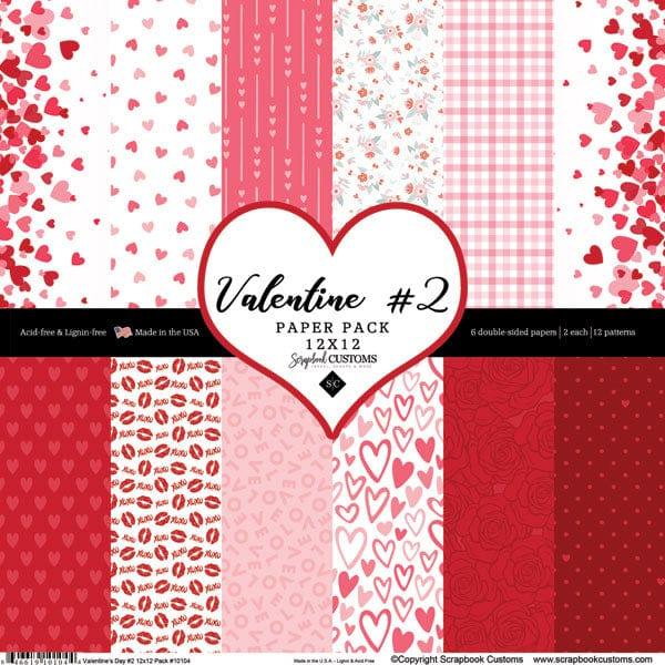 Carta Bella 12x12 Cardstock Stickers - My Valentine – Scrapbooking for Less