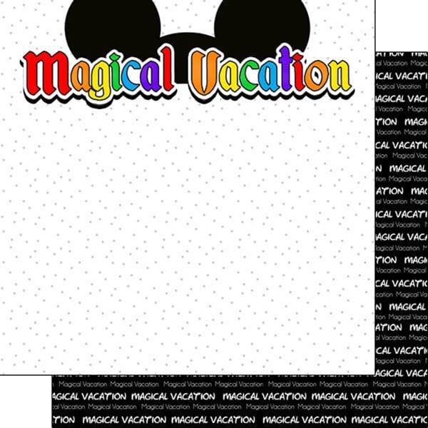 Disney MAGICAL PAPER PACK #2 12”X12” Scrapbook Customs Paper – Scrapbooksrus