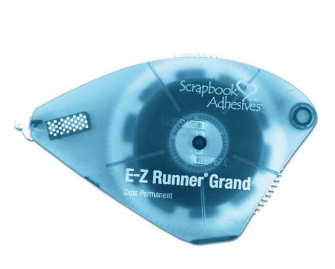 Scrapbook Adhesives E-Z Runner Value Pack 4-pkg-strips, Vellum, Squares & Dots