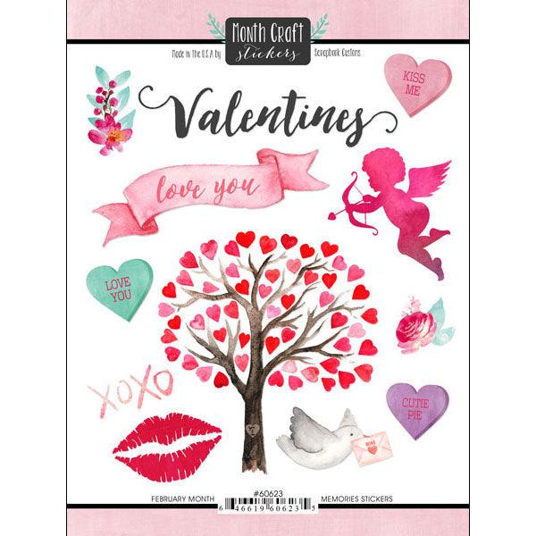 Forever In Love Collection 12 x 12 Scrapbook Sticker Sheet by Reminisce