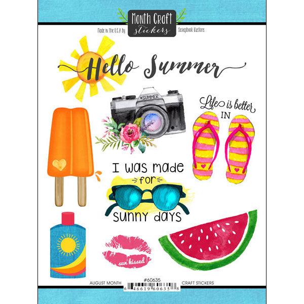 Scrapbook Customs - June Memories Sticker - 646619606310