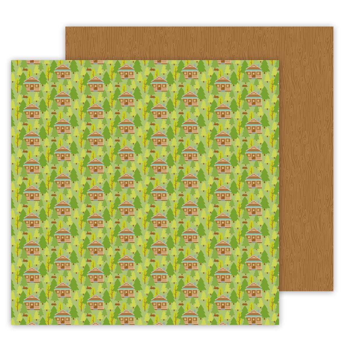 Cabin Fever Double-Sided Cardstock 12x12 Relax & Play