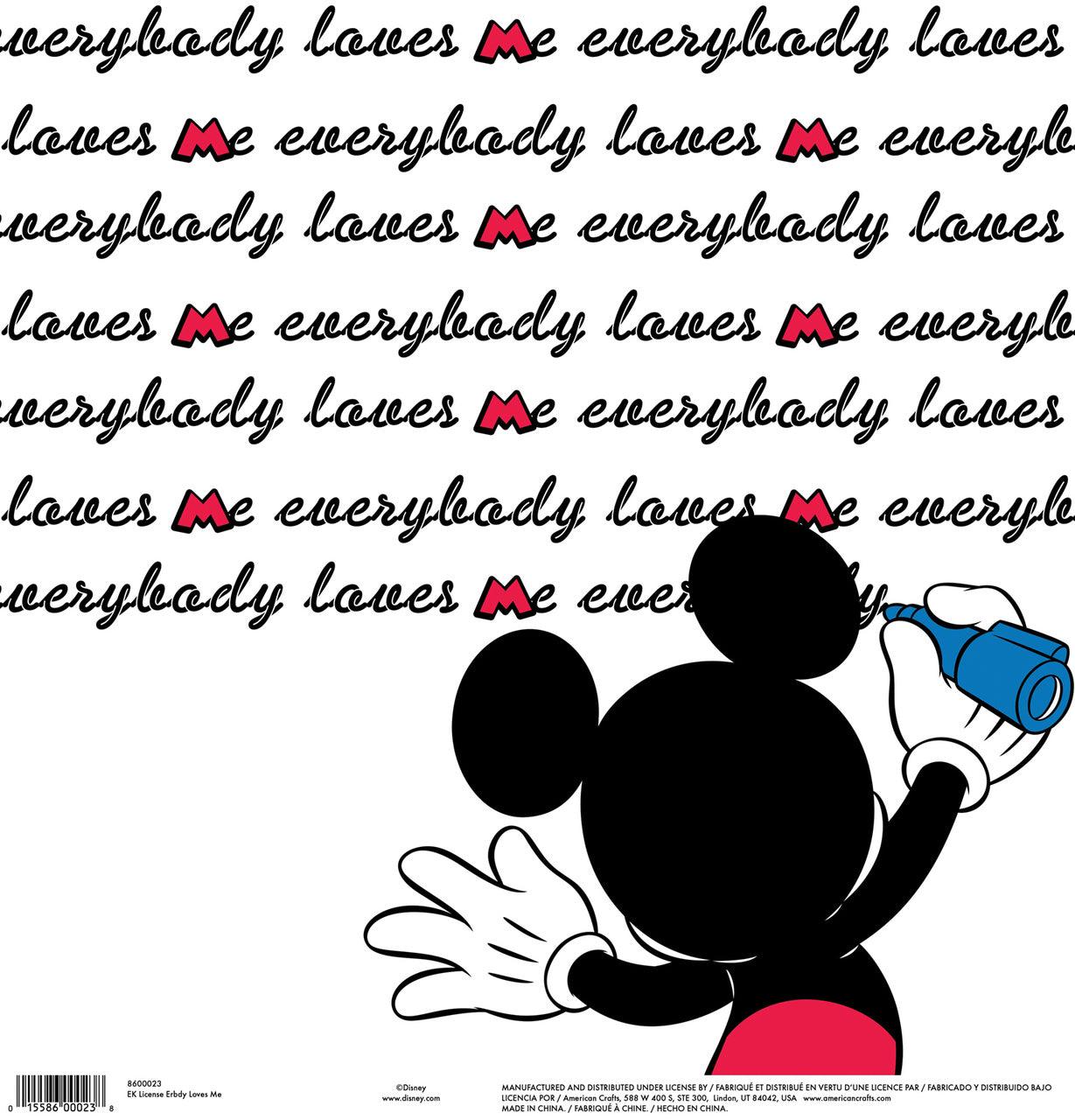 American Crafts  Disney Mickey 100% Happy Scrapbook Paper – Scrapbook  Supply Companies