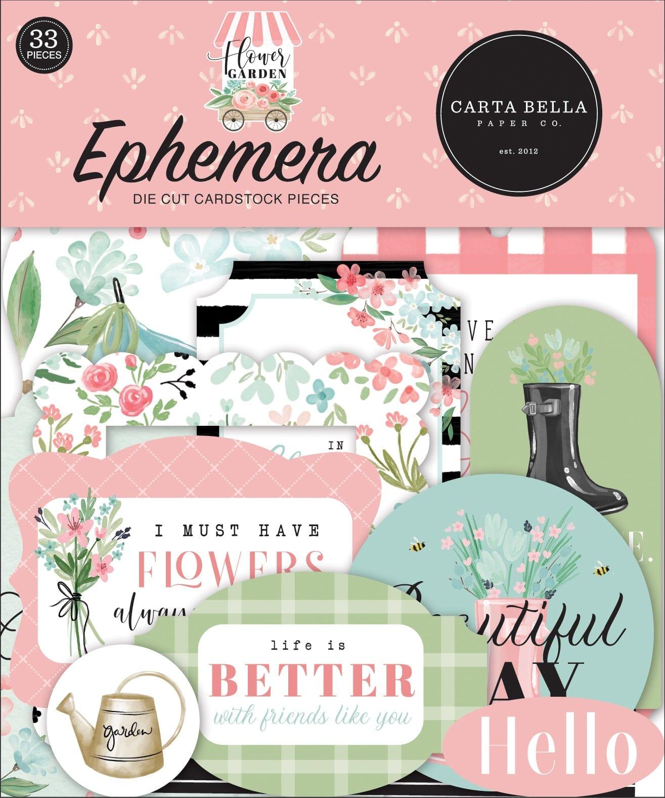 Carta Bella Sticker Book Flower Garden/ Libro de Pegatinas