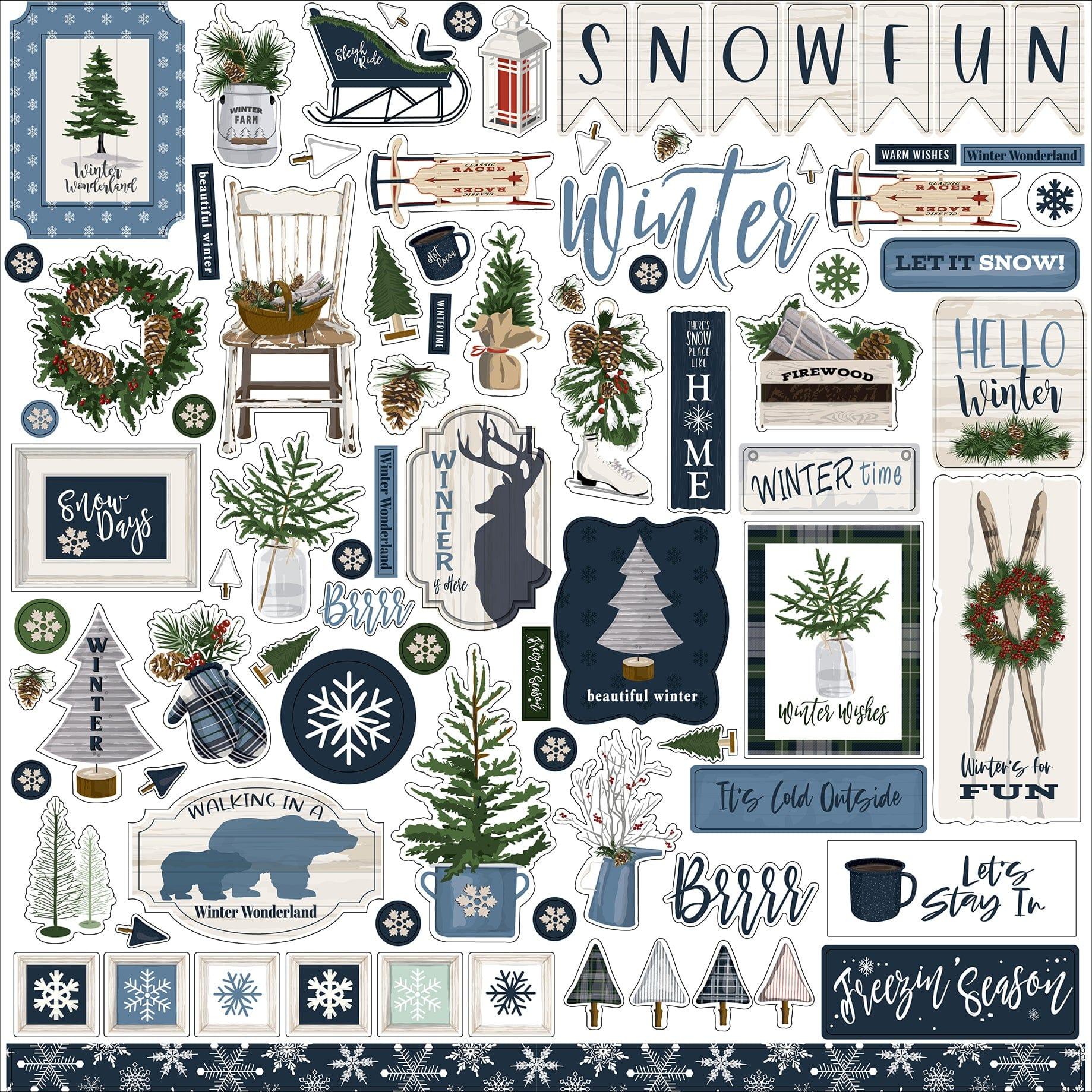 Carta Bella Welcome Winter Collection Kit