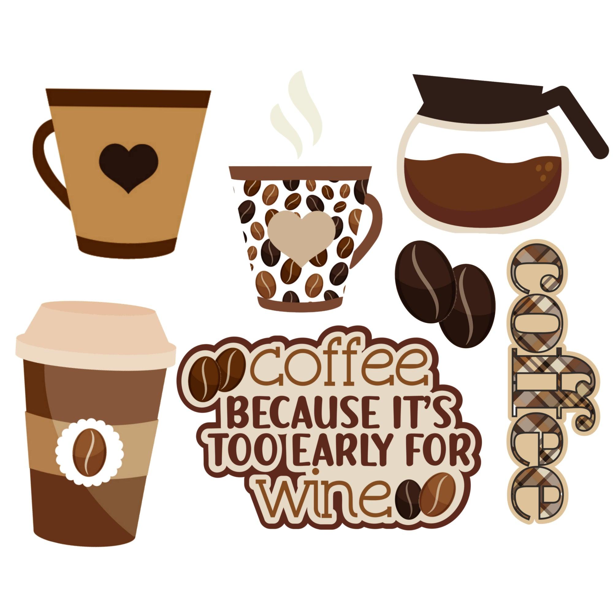 SSC Designs | Coffee Lover Collection Go Cup Scrapbook Paper