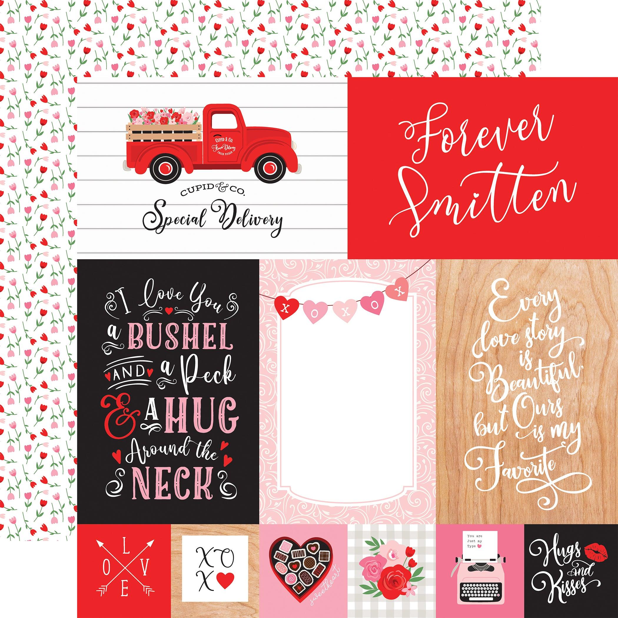 Echo Park Hello Valentine TRUE LOVE 12X12 Scrapbook Paper – Scrapbooksrus