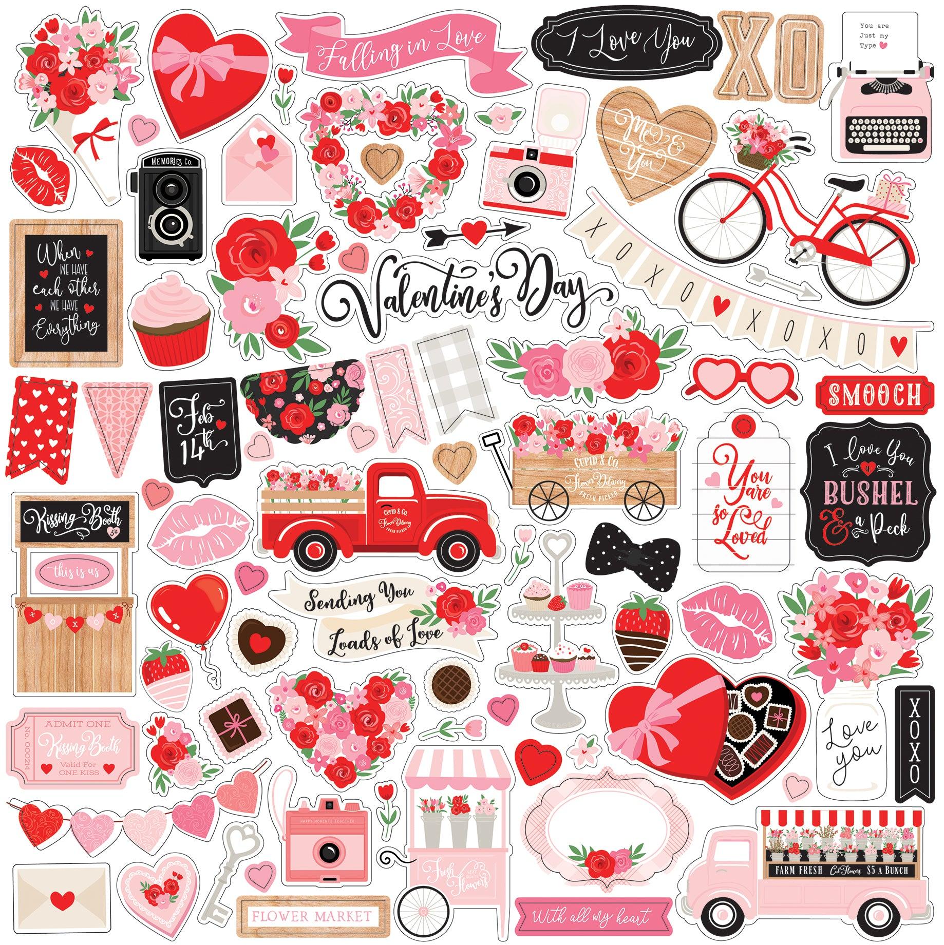 Echo Park Hello Valentine TRUE LOVE 12X12 Scrapbook Paper – Scrapbooksrus