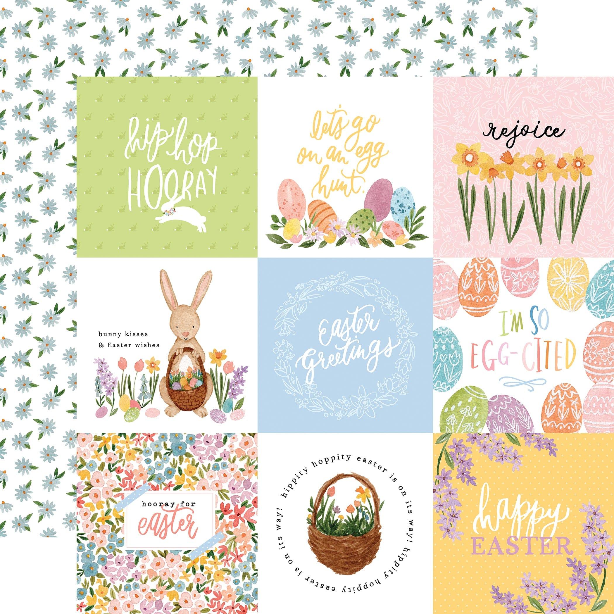 Echo Park Paper Company Easter Greetings Stamp Set - Simply Special Crafts