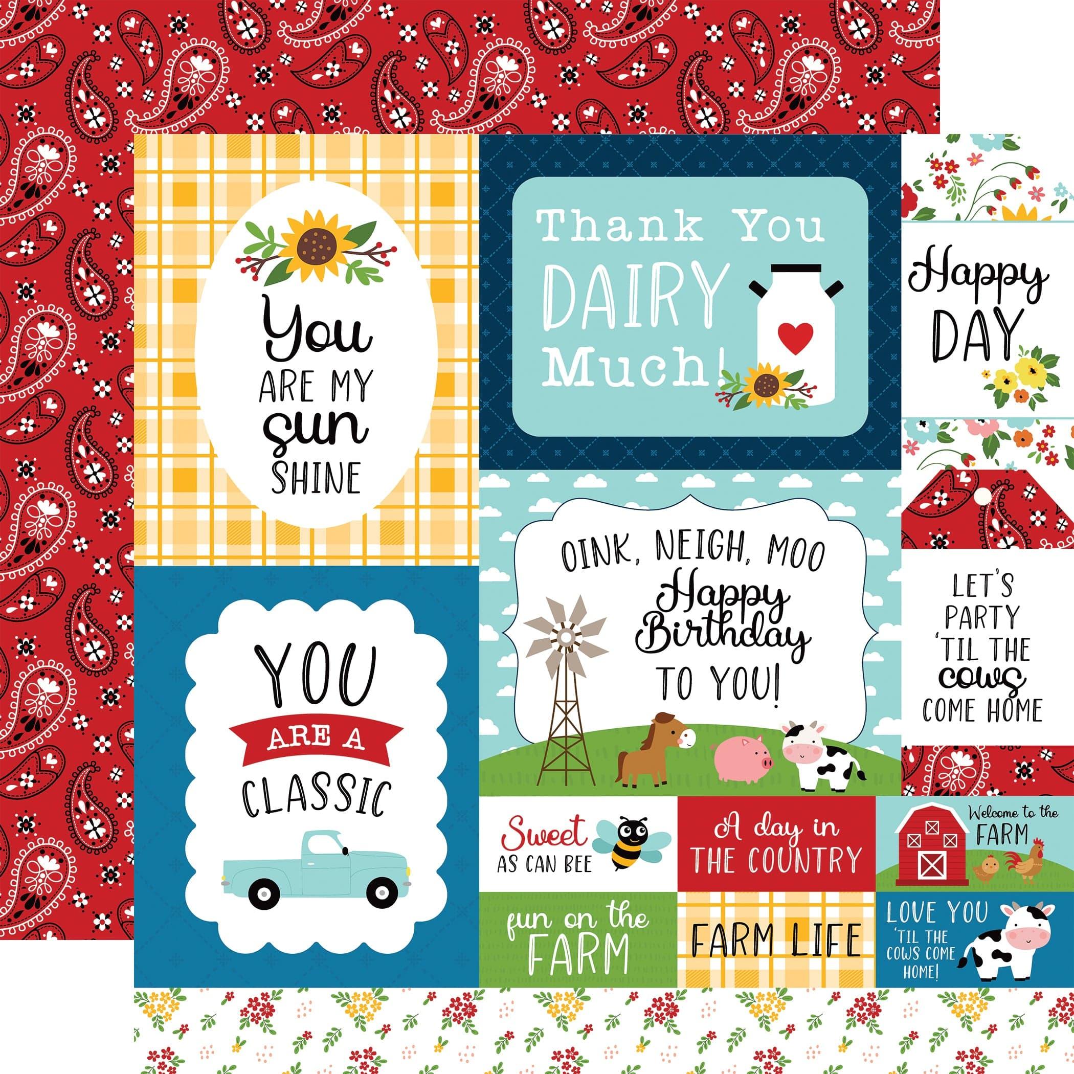 Fun on the Farm by Echo Park Paper Pack