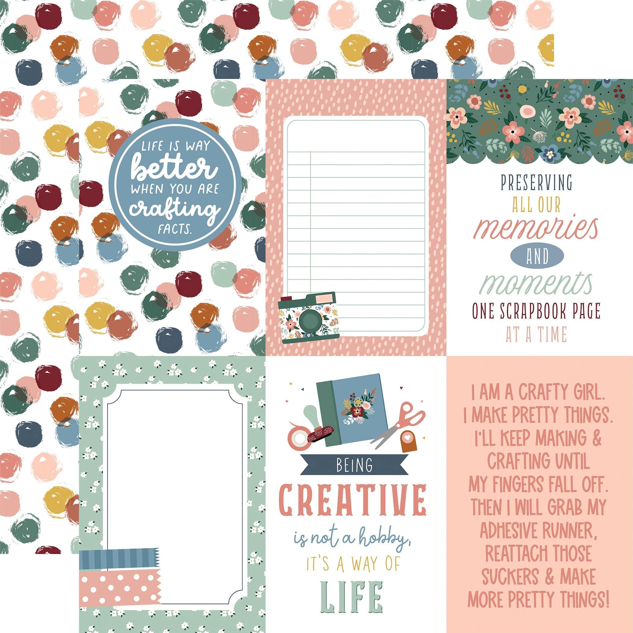 Let's Create Double-Sided Cardstock 12X12-Sew Cute