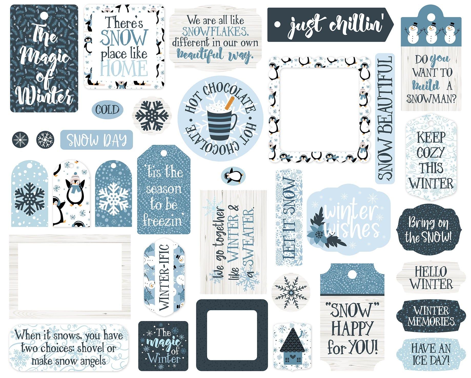 Echo Park Paper Co. The Magic of Winter Collection 12x12 Scrapbook Pap –  Everything Mixed Media