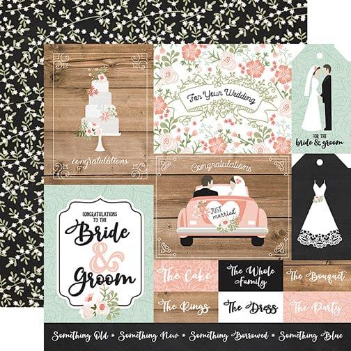 Echo Park Paper  Our Wedding Scrapbook Ephemera – Scrapbook