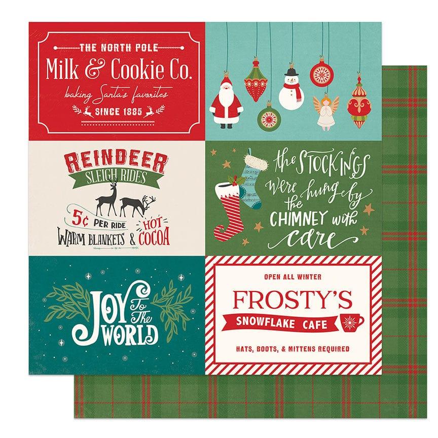 Photo Play Paper  North Pole Trading Better Not Pout Scrapbook Paper –  Scrapbook Supply Companies