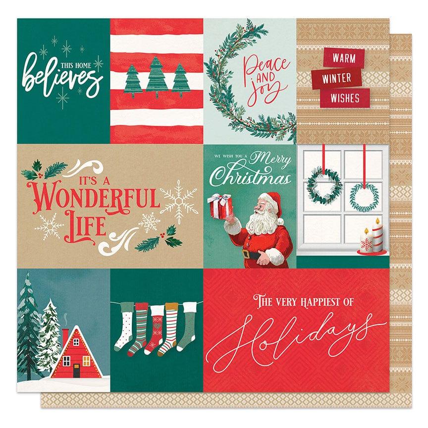 Cute Christmas Scrapbook Paper Graphic by Pro Designer Team · Creative  Fabrica