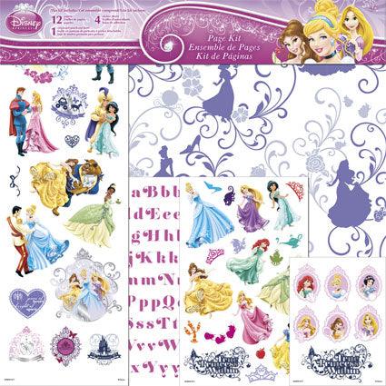 EK Disney Single-Sided Specialty Cardstock 12x12 Princess Pixie Dust Vellum, Glitter