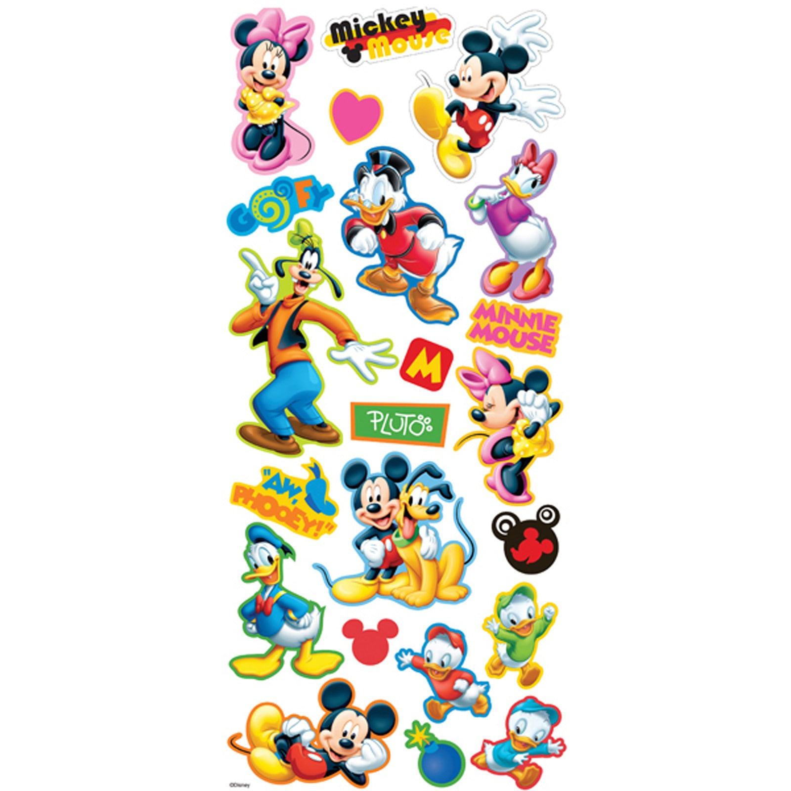  EK Success Disney Mickey Mouse Scrapbook Album, Yellow, 9x9-Inch