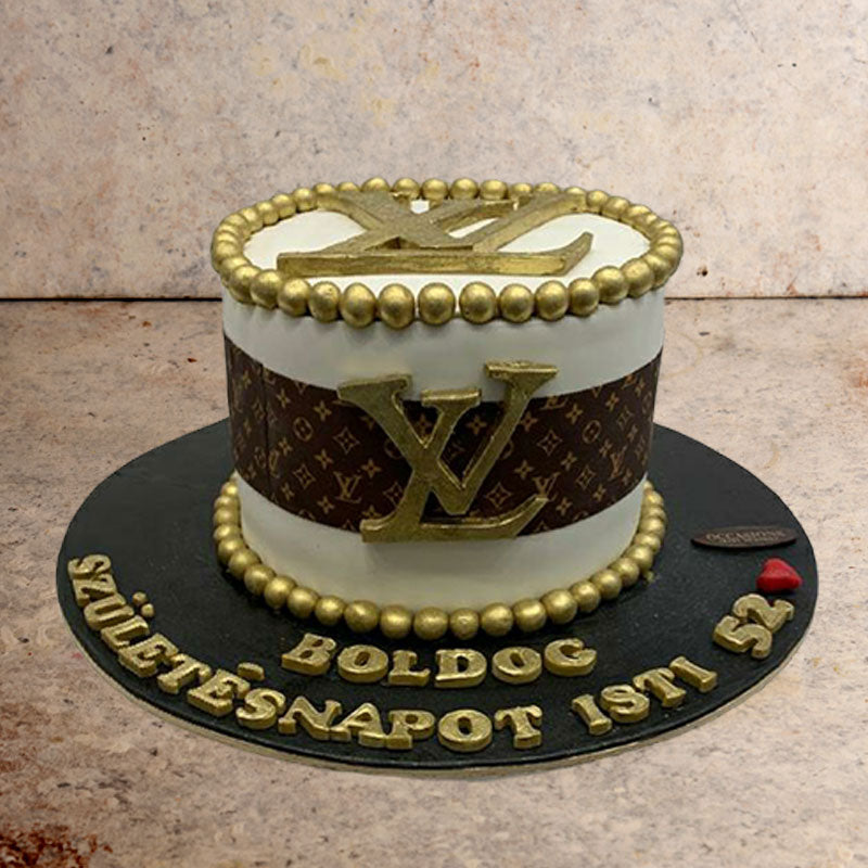 Louis Vuitton Handbag Cake with sugar Stiletto ~ - - CakesDecor