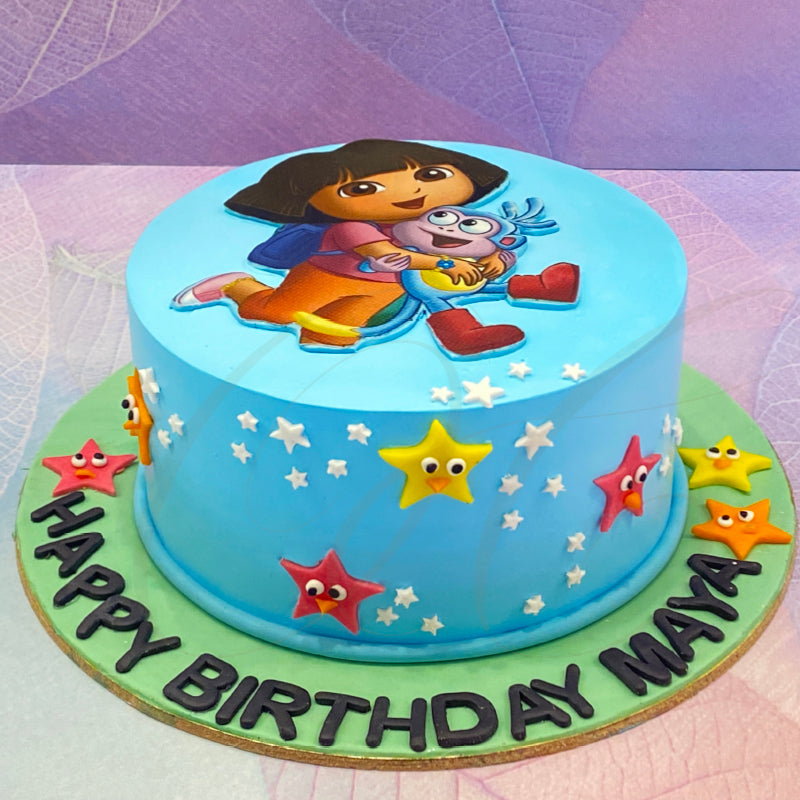 Dora the Explorer Layer Cake | Birthdays