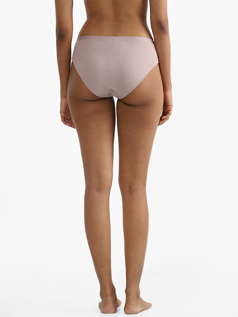 Wunderlove Invisible Nude Flock Brief