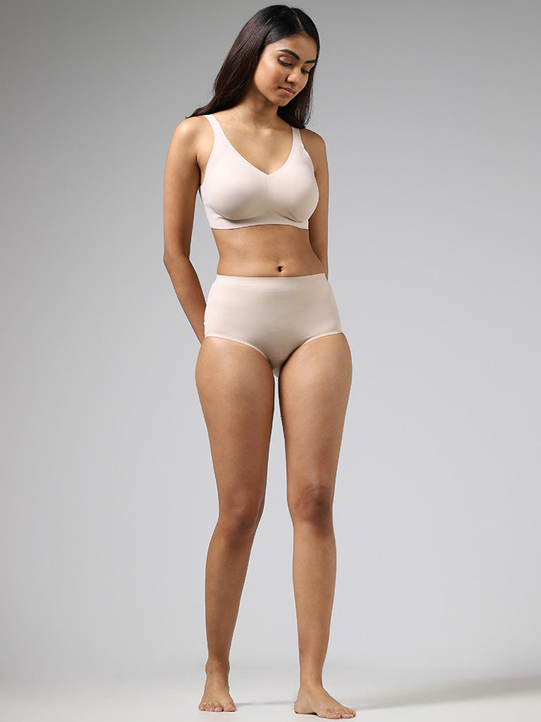 Wunderlove Solid Cream Seamless Full Brief – Cherrypick