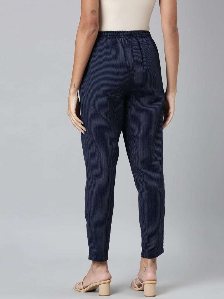 Navy Tailored Loden Pencil Trouser | Ladies Country Clothing | Cordings US