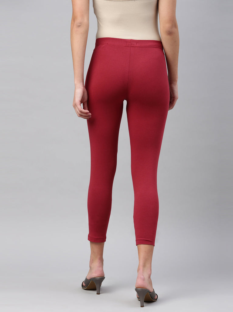 Aggregate 101+ womens cotton cropped leggings