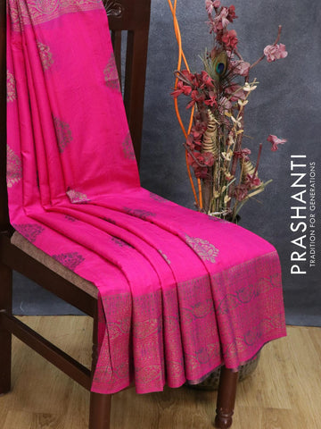 Bhagalpuri Handloom Pure Tussar Silk Saree – EthnicAlive