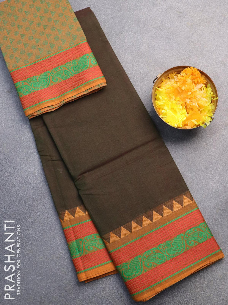 Chettinad cotton saree – FameBazaar