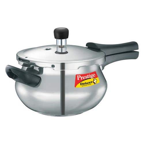 prestige deluxe plus aluminium pressure cooker