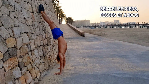 handstand pared