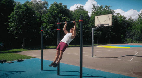 muscle up pull-ups