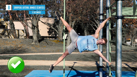 Street workout flag