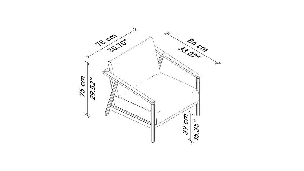 Bent Lounge Chair