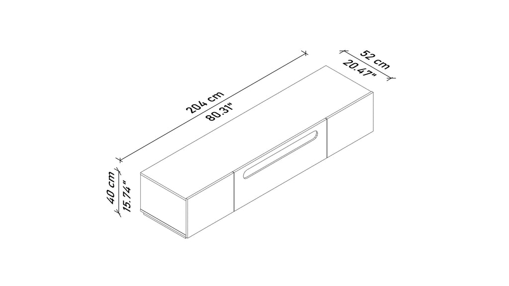 Ariel Tv Bench