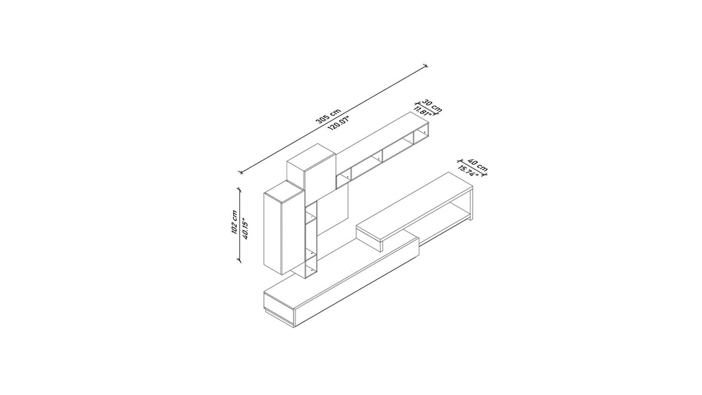 TV Unit 6 - Mirror