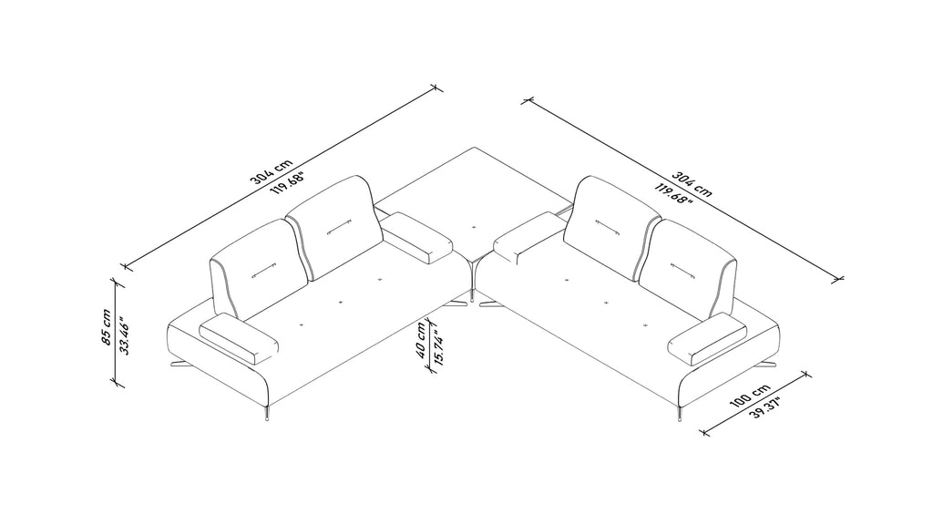 Panna Corner Sofa